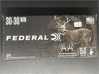 FEDERAL 30-30 WIN 20 ROUNDS