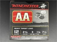 WINCHESTER AA 12 GAUGE TARGET LOAD 25 RDS.