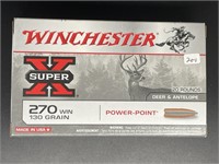 WINCHESTER SUPER X 270 WIN 20 ROUNDS