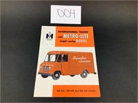 IH Trucks with Metro-Lite Dealer Literature