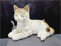 Beautiful Laying Cat Marked Japan