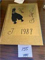 Jasper high school yearbook 1987