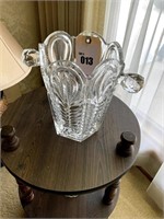 Cut Glass & Crystal Vase with Handles