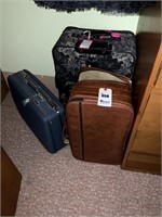 2 Piece Luggage Set & 2 Other Suitcases