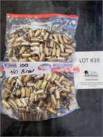 40 Caliber S&W Brass Approx. 200 Rounds