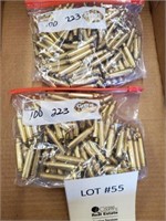 223 Brass Approx. 200 Rounds