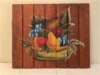 Decorative Painted Wooden Panel