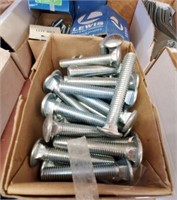 Approx. 100 (2 Boxes) 1/2" X 3" Carriage Bolts