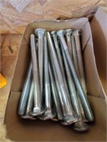 Approx. 22 - 1/2" X8" Carriage Bolts