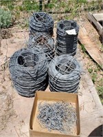 5 Partial Rolls of Wire