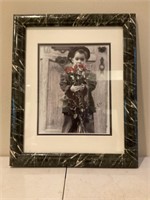 Photograph "Child with Roses"