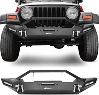Nilight Front Bumper for 87-06 Jeep Wrangler