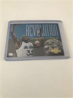 RARE 1995 SKYBOX REVOLUTION SHAQUILLE ONEAL #R6