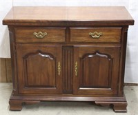 Traditional Style Server with fold out top