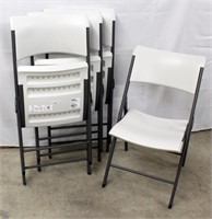 (4) Lifetime Model 80074  folding chairs