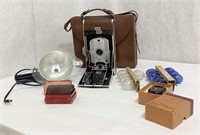 Polaroid Land Camera Model 95 with case,