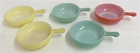 Vintage Glasbake (5) Casserole bowls. Bowl