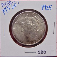 1925 Peace Dollar, MS
