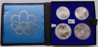 1976 Canadian Olympic Silver Set .925