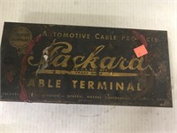 Packard Rare Auto Parts.  Metal box. 11.5x5.5x2in