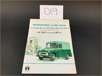 IH S-Line Truck Dealer Sales Literature