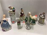 Assorted Ceramic Statues - Made in  Japan, USA,