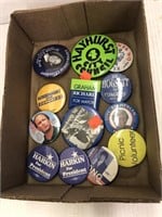 Assorted Political Support Buttons