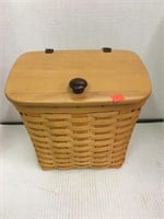 Longaberger Handwoven Mail Basket 2000