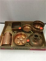 Flat of Vintage Copper