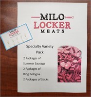 Ice Cream & Specialty-Milo Locker Meats