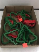 Flat of Cookie Cutters
Christmas shapes