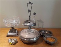 Silver Plate Table Decor & More