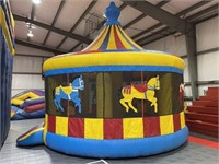 Lot 90 - Inflatable Boune House (Carousel)
