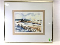 Ann Schultz Original Watercolor Seaside