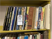 Book Shelf of Assorted Manuals