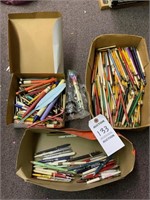 Huge Lot of Pens and Pencils