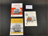 (3) IH Cab-Over Engine Trucks Dealer Literature