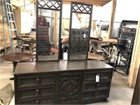 Large Dresser With Mirrors