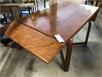 Modern Style Wood Dropleaf Table