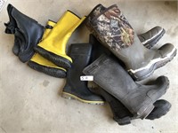 5 Pair OF Outdoor Weather Boots