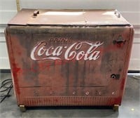 Vintage Coke Cooler w/ original bottle opener
