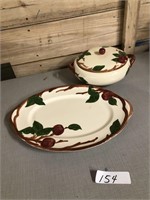 Franciscan Oval Platter And Covered Dish
