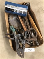Saw blades, Hammer  , Large Miscellaneous Tool Lot