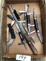 Box  Of Knives Lot