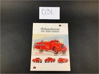 IH Fire Truck Chassis Dealer Sales Literature