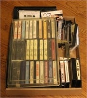 Assorted cassette tapes