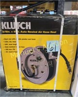 KLUTCH 3/8IN x 50FT AUTO REWIND AIR HOSE REEL