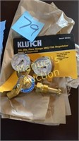 KLUTCH 2IN DIA FLOW GAUGE MIG/TIG REGULATOR