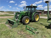 John Deere 6100D, MFWD Tractor