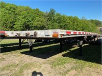 2007 EAST T/A FLATBED TRAILER, 1E1H5Y2887RJ40814,